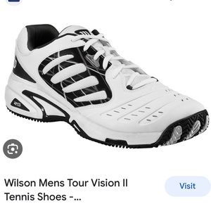 Wilson Men’s Tour Vision II Tennis Shoes Sizes 10.5